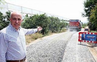 Akdeniz’de yollar yenileniyor