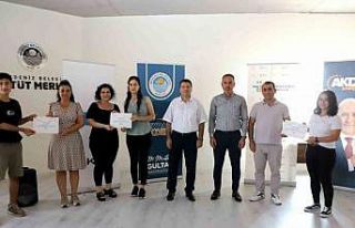 Akdenizli gençlerin sertifika heyecanı