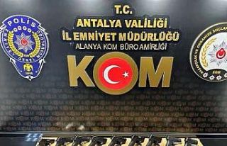 Alanya’da silah ticaretine: 1 tutuklama