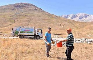 Alanya’da yaylaların çöp sorunu çözüldü