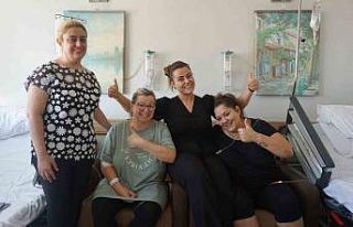 Alman ve İtalyan iki arkadaşa Anka’da obezite...