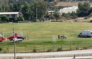 Ambulans helikopter karaciğer enfeksiyonu kapan hasta...