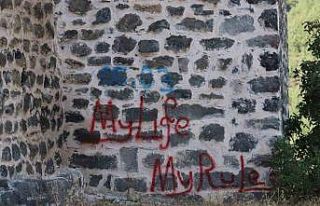 Anadolu’nun en büyük 2. kalesinde çirkin görüntüler