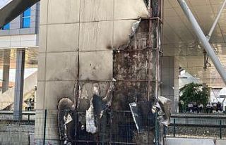 Ankara’da üst geçit asansöründe korkutan yangın