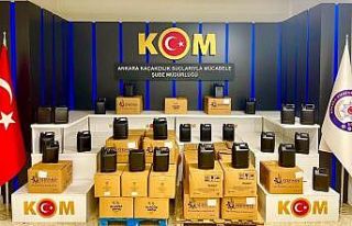 Ankara’da yaklaşık 1 milyon lira değerinde etil...