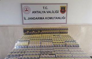 Antalya’da 5 bin 150 paket kaçak sigara ele geçirildi