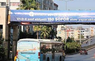 Antalya’da şoförsüz kalan toplu taşıma araçlarına...