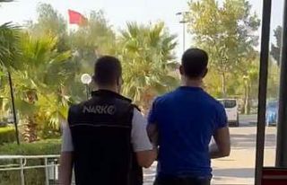 Arkadaşından aldığı araç içerisinde uyuşturucu...