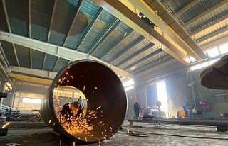 Asar deresi projesinde sırada montaj çalışmaları...