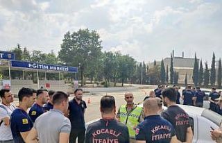 Askeri personelden itfaiye erlerine eğitim