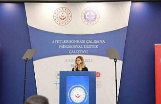 Asrın depreminde görev alan personele psikososyal...