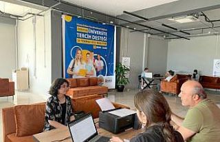 Atakum’da gençlere tercih desteği