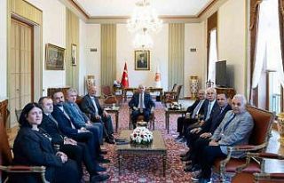 ATO heyeti, TBMM Başkanı Kurtulmuş’u ziyaret...