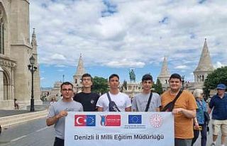 Avusturya’da 40 gün staj yapan DOSTEK öğrencileri...