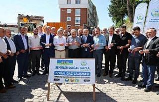 Aybastı’da doğalgaz sevinci