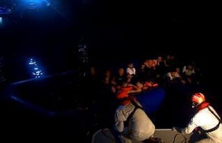 Aydın’da 21 düzensiz göçmen kurtarıldı