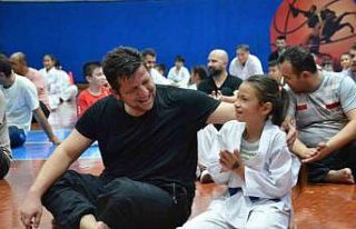 ’Babamla karate yapıyorum’ etkinliğinde unutulmaz...