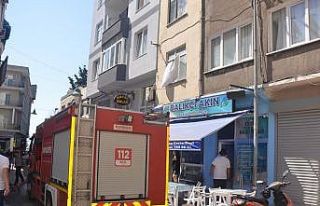 Bacadan çıkan duman korkuttu