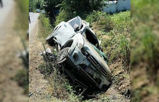 Bafra’da pikap takla attı: 1 ölü, 2 yaralı