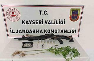 Bahçesinde kenevir yetiştiren şahıs jandarmadan...