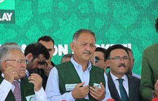 Bakan Özhaseki, Kayseri’de Yeşilay Rehabilitasyon...