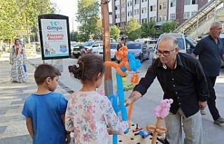 Balonlar geçim kaynağı oldu