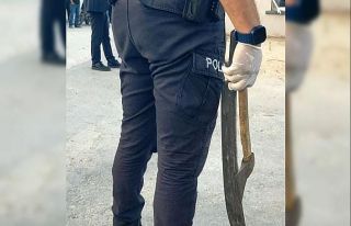 Baltayla kiracısına saldıran ev sahibi tutuklandı