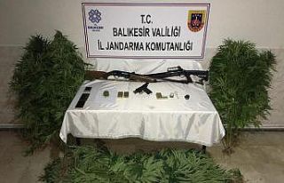 Bandırma’da jandarmadan uyuşturucu operasyonu