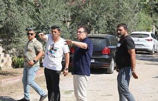 Başkan Arslan, Güre’de çalışmaları inceledi