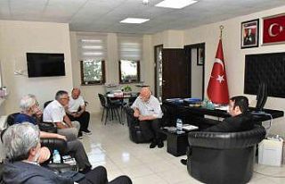 Başkan Bozkurt’a üst düzey ziyaretler