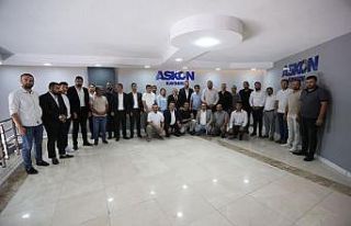 Başkan Büyükkılı. ASKON’un Konuğu Oldu