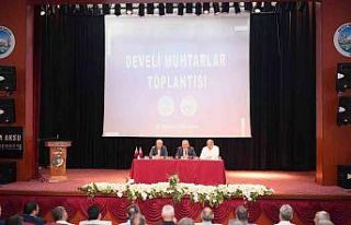 Başkan Büyükkılıç’tan Develi’de muhtarlarla...