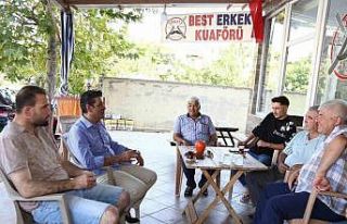 Başkan Genç, esnafın derdini dinledi