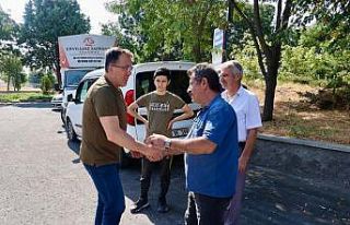 Başkan Savran, sanayi esnaflarıyla kahvaltıda bir...