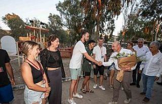 Başkan Soyer, 20. Gençlik Yaz Kampı’nı ziyaret...