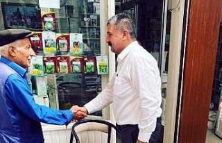 Başkan Sümer’e vatandaşlardan sıcak ilgi