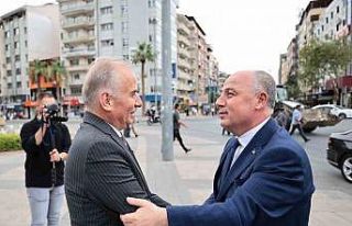 Başkan Zolan ile Vali Coşkun bir araya geldi