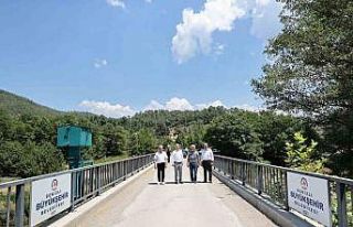 Başkan Zolan, yapılan köprüleri yerinde inceledi