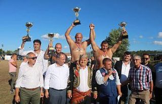 Batı Trakya Seçek Yaylası’nın başpehlivanı...