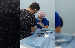 Batman’da burun tabanında gömülü diş ameliyatla...