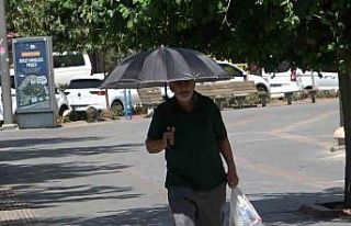 Batman’da sıcak hava dalgası nedeniyle cadde ve...