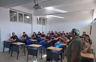 Bayburt’ta jandarmaya yaban hayatı eğitimi verildi