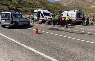Bayburt’ta trafik kazası: 11 yaralı