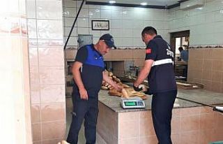 Bayburt’ta zabıtadan fırın denetimi