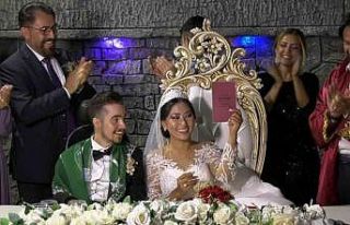 Bedensel engelli Alihan ile Filipinli gelinin aşkı...