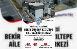 Bekir Güngör Kızıltepe Aile Sağlık Merkezi Açılıyor