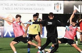 Beşiktaş, Karagümrük maçı hazırlıklarına...