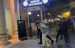 Beşiktaş’ta üniformalı polisin burnunu kıran...