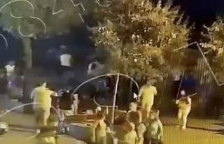 Beşiktaş’ta yüksek ses ihbarına giden polise...