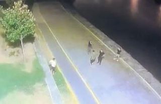 Beyoğlu’nda korku dolu anlar kamerada: Kurşun...